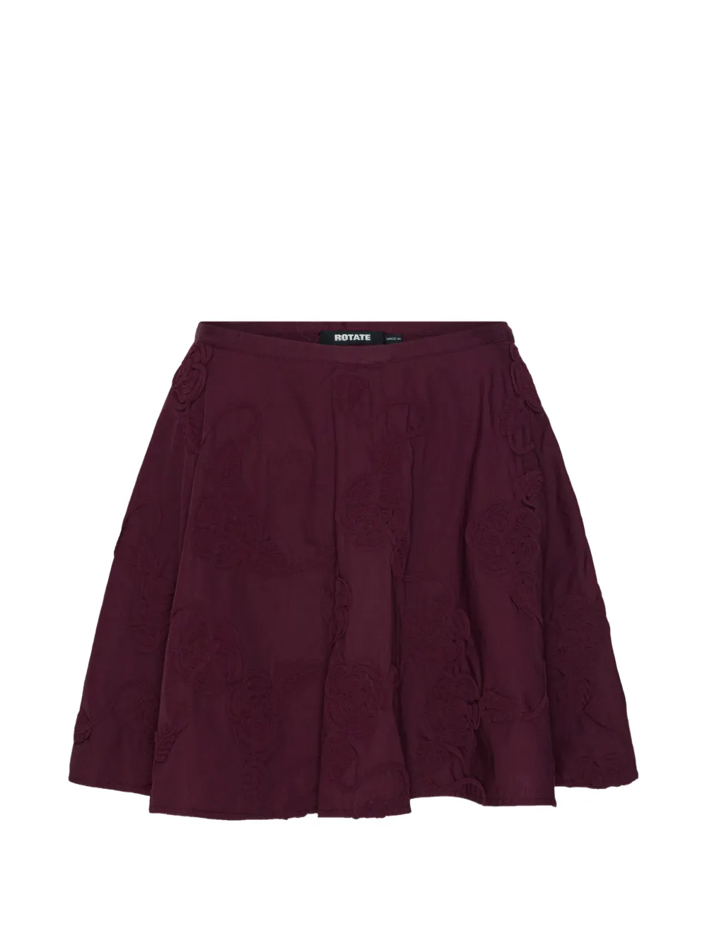 ROTATE BIRGER CHRISTENSEN Minirock mit Blumen - Violett