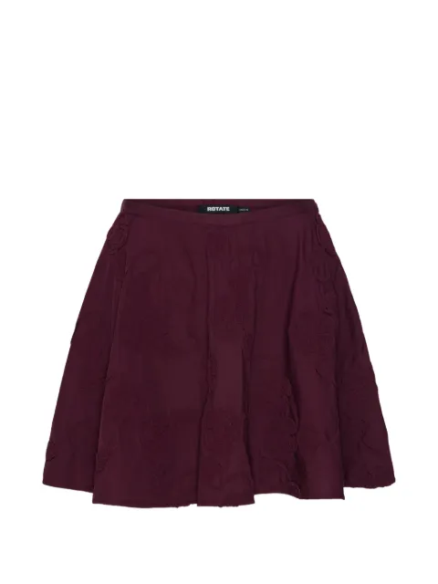 ROTATE BIRGER CHRISTENSEN flower short skirt