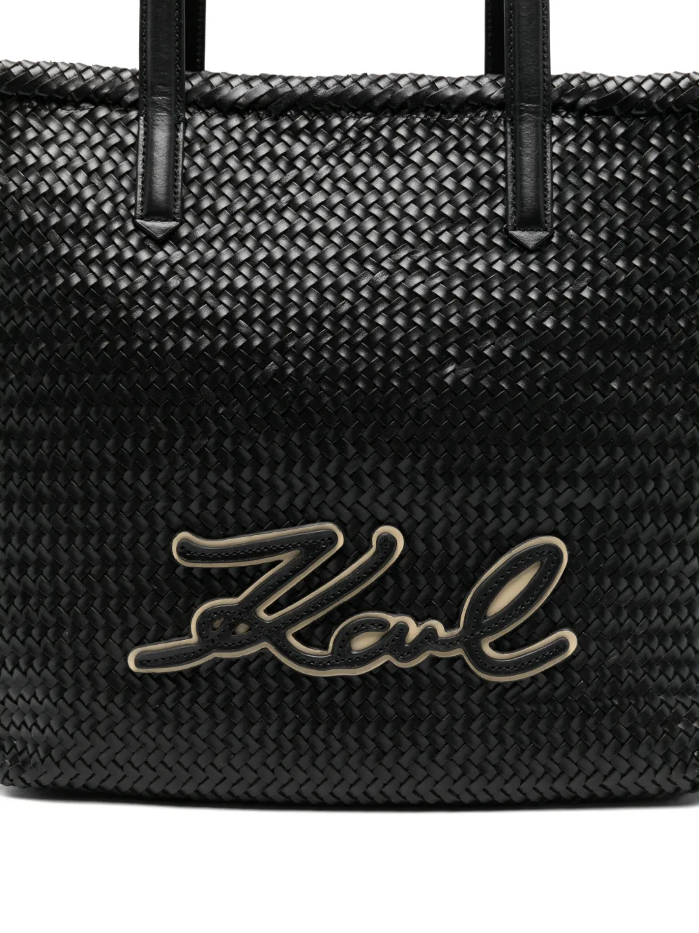 Karl Lagerfeld Shopper met handvatten Zwart