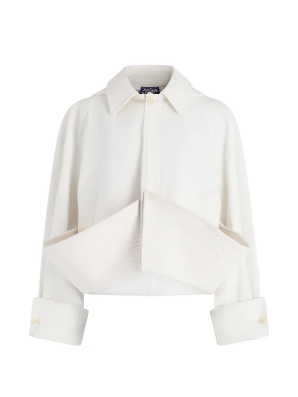 Jean Paul Gaultier Long-sleeves Jacket in White