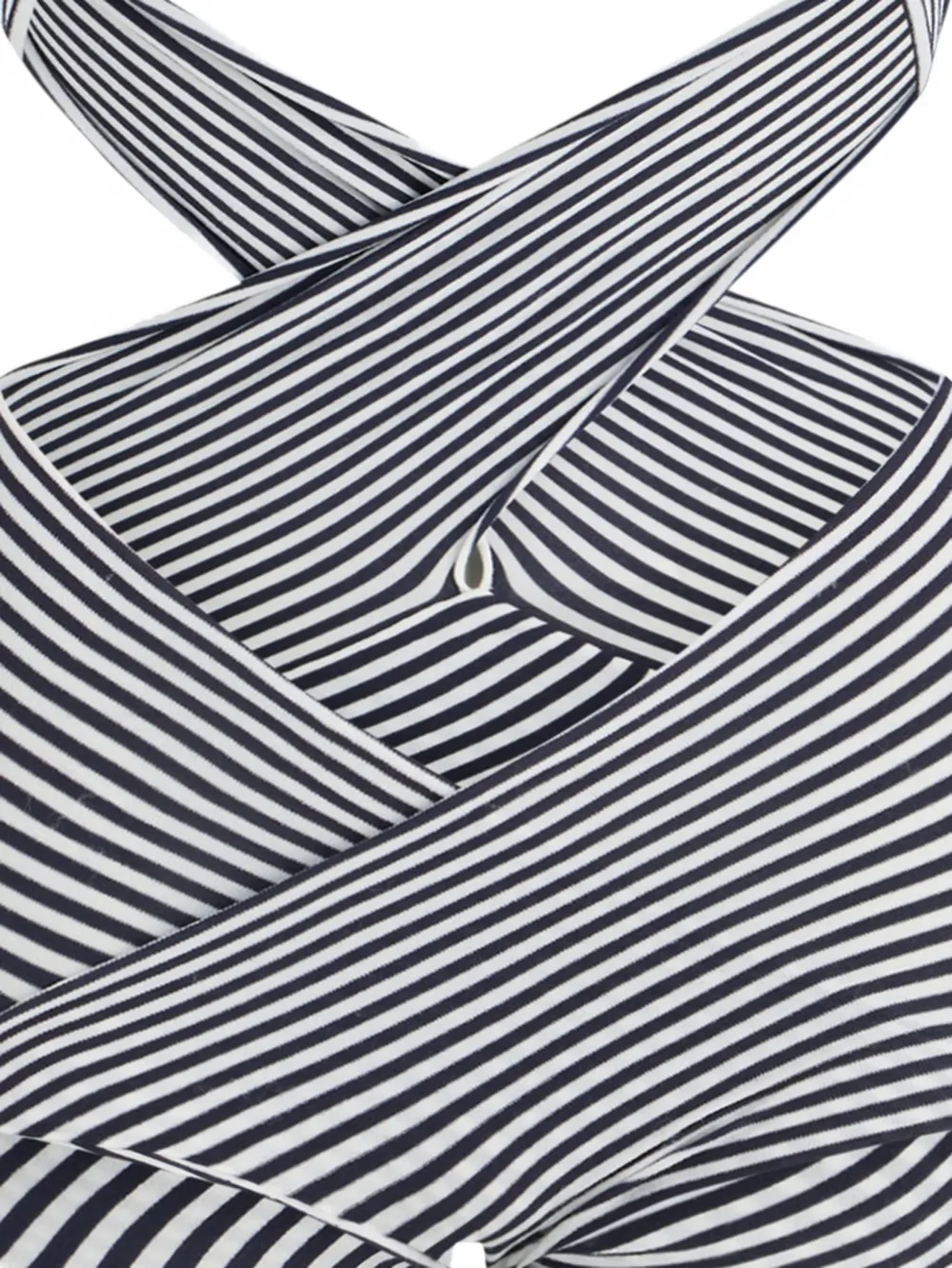  Jean Paul Gaultier Mono Largo A Rayas - Blanco 