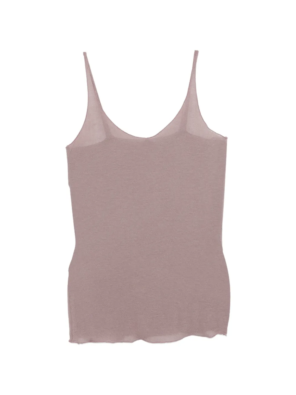 Daniele Fiesoli scoop-neck tank top - Rosa