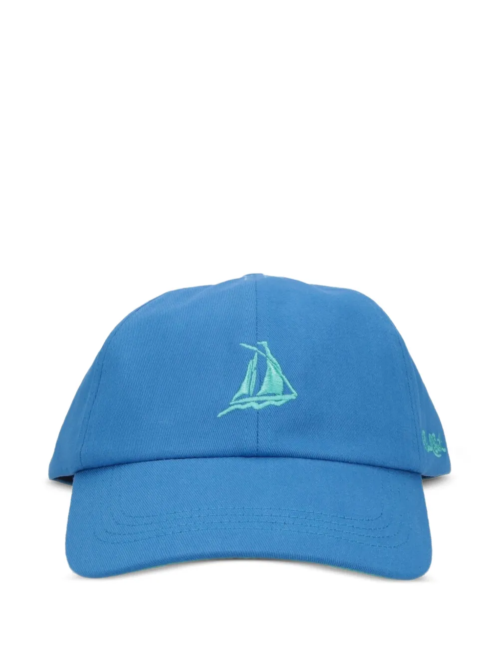 Paul Smith embroidered baseball cap - Blu