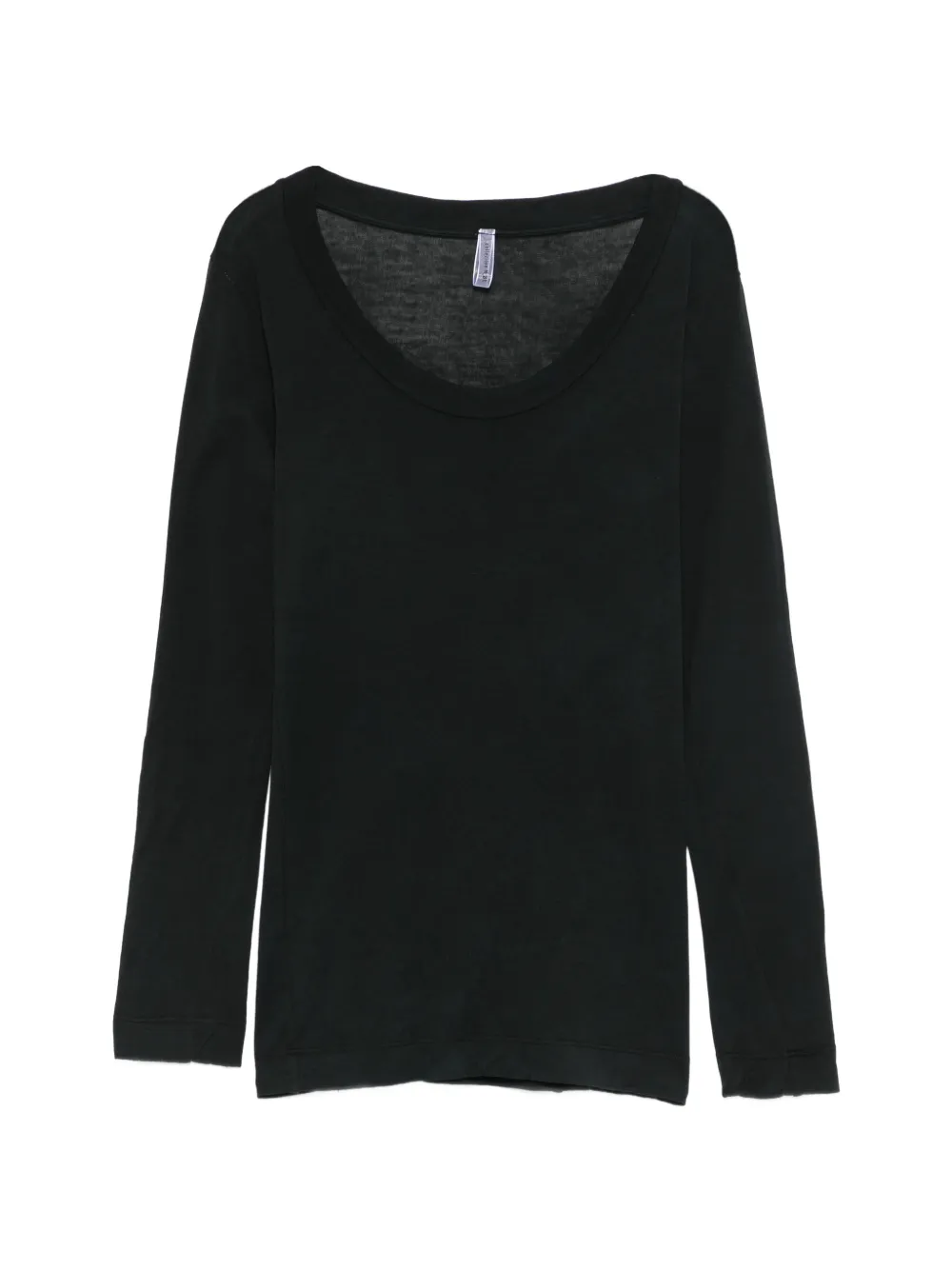 Daniele Fiesoli Madonna neckline T-shirt - Nero