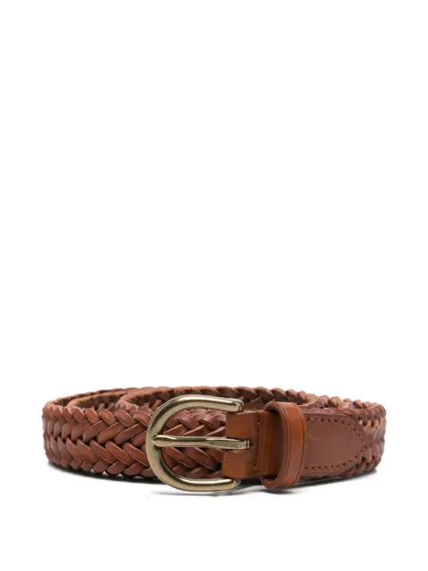 DRAGON DIFFUSION braided leather belt