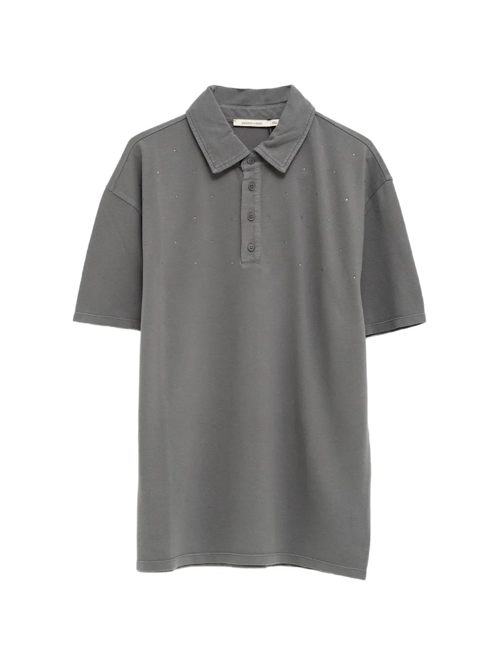 Paloma Wool crystal-embellished polo shirt - Grigio