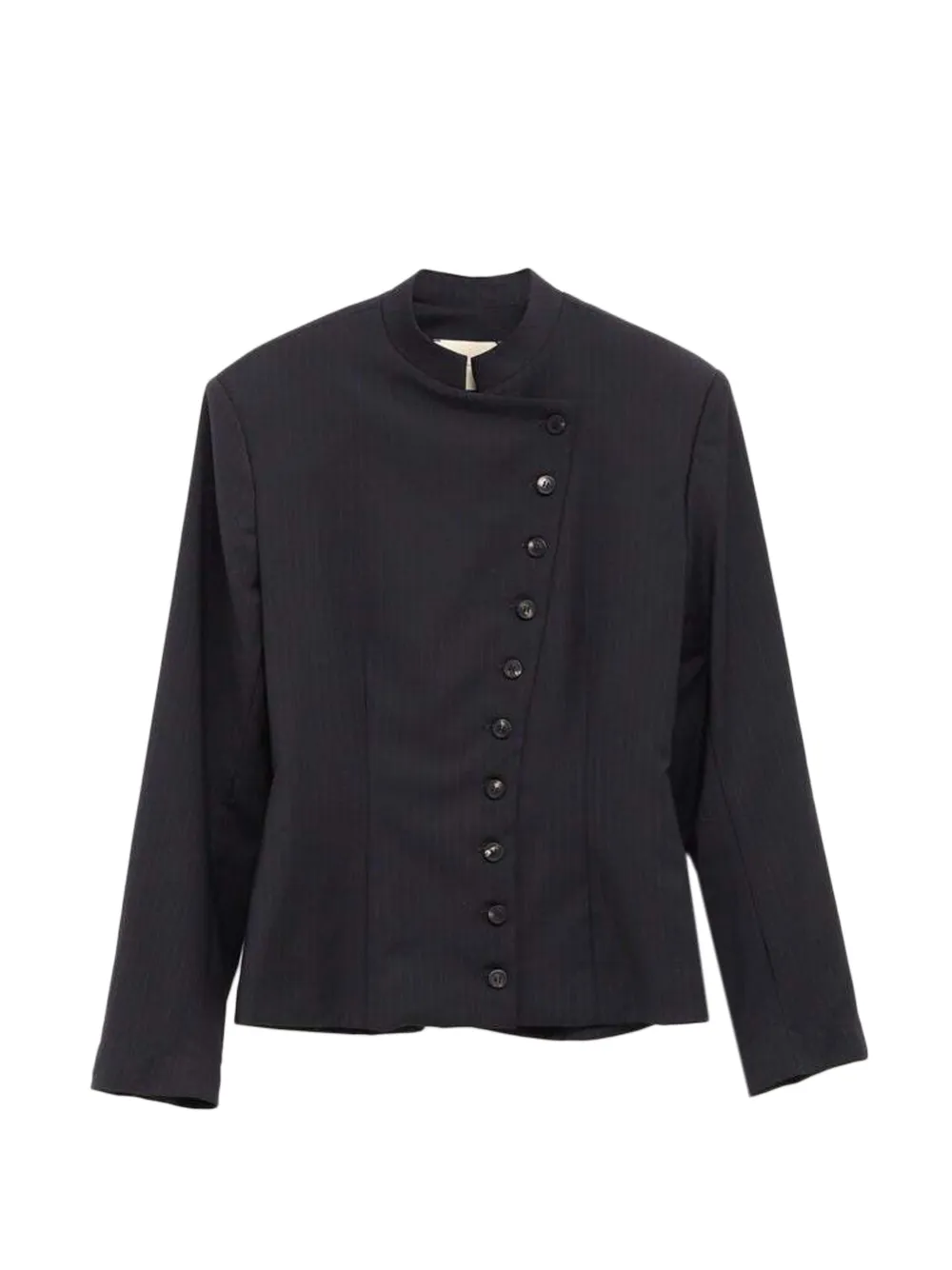 Paloma Wool Banjo button pinstripe blazer - Grey