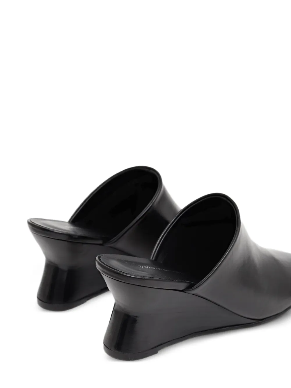  Paloma Wool Mules Con Cuña - Negro 