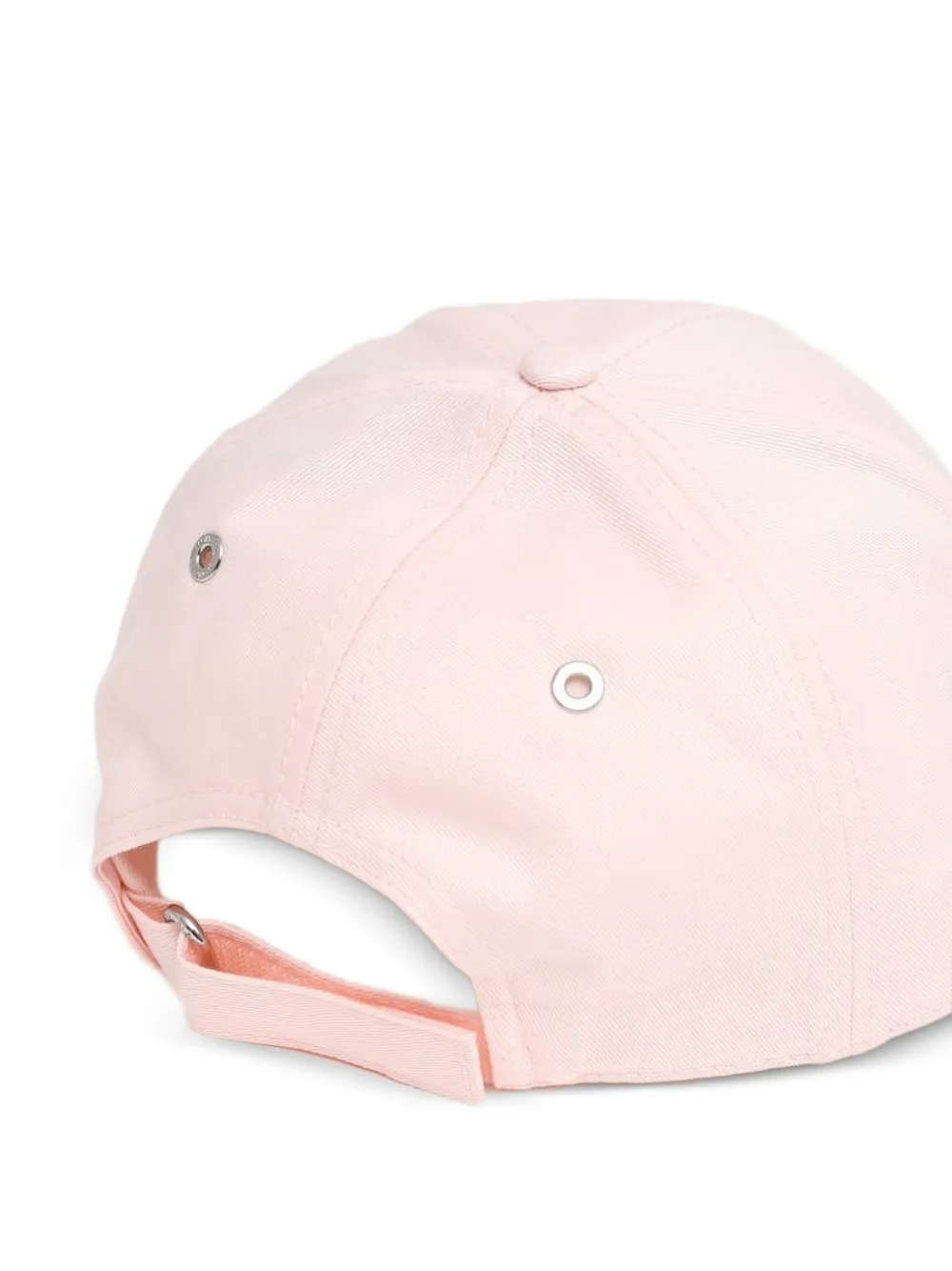  Moncler Cappello Da Baseball Con Applicazione - Rosa 