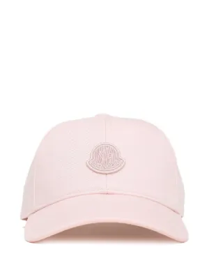 Moncler ロゴ キャップ | ピンク | FARFETCH JP