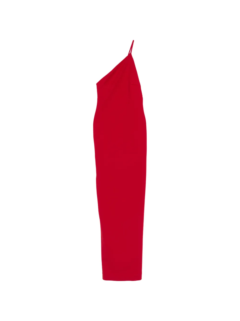 Solace London Alexandra one-shoulder maxi dress - Rosso