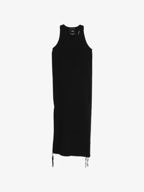 Y-3 x Yohju Yamamoto Racer Cinch sleeveless midi dress