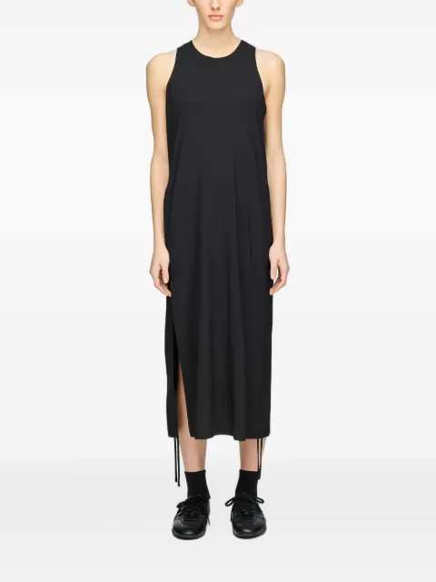 Y-3 x Yohju Yamamoto Racer Cinch sleeveless midi dress