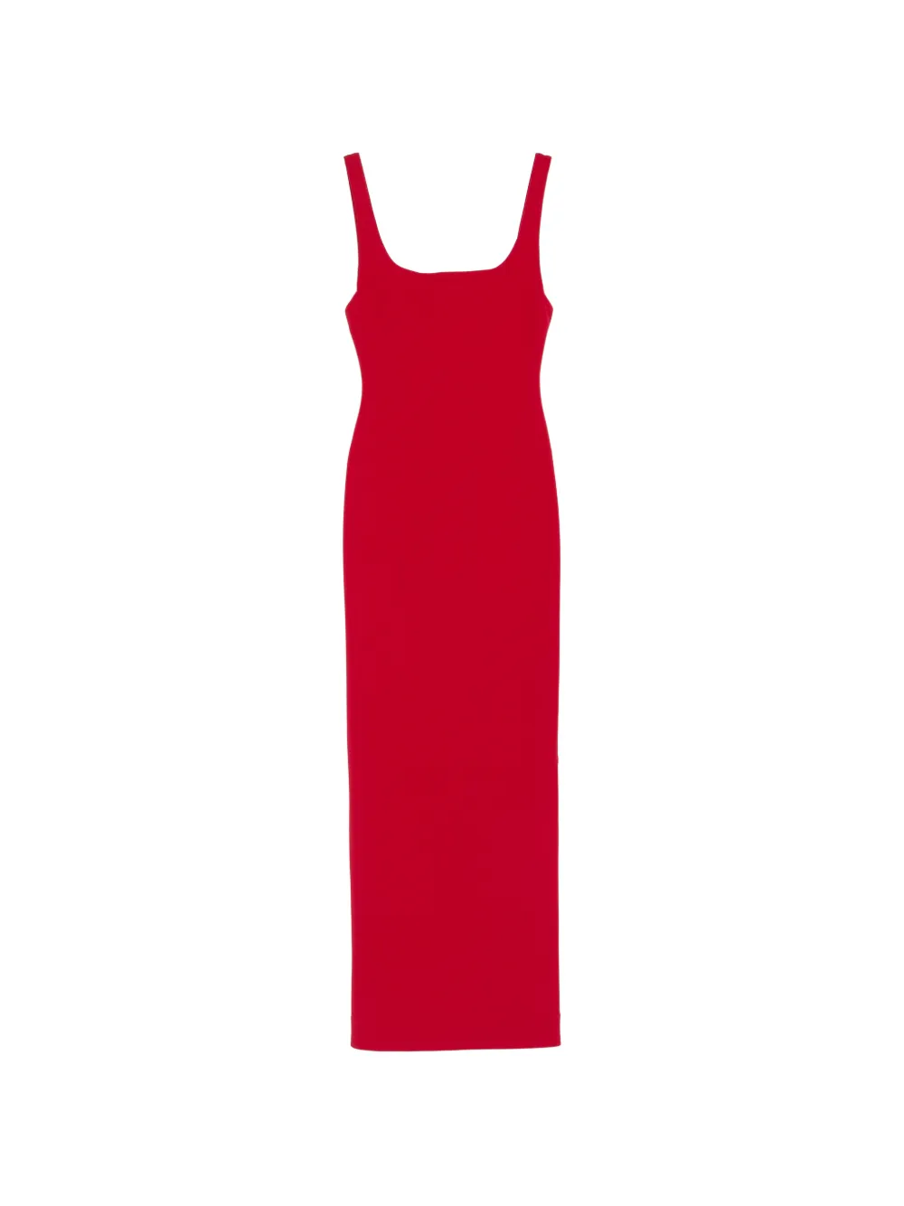 Solace London Aneila square-neck maxi dress - Rosso