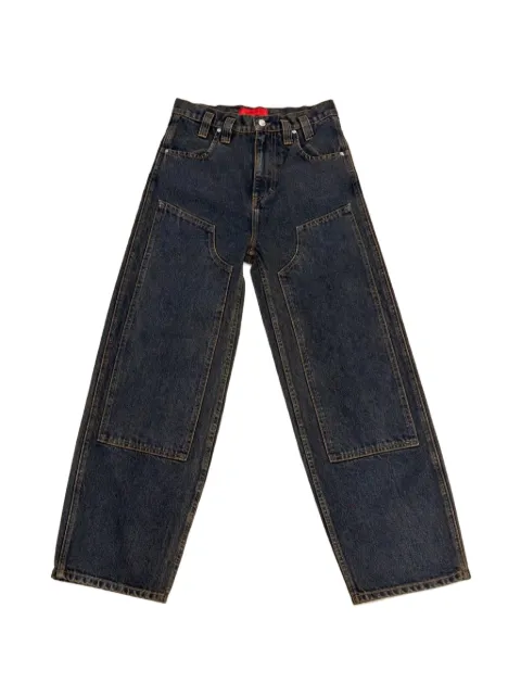 Eckhaus Latta Jeans con cuciture a contrasto