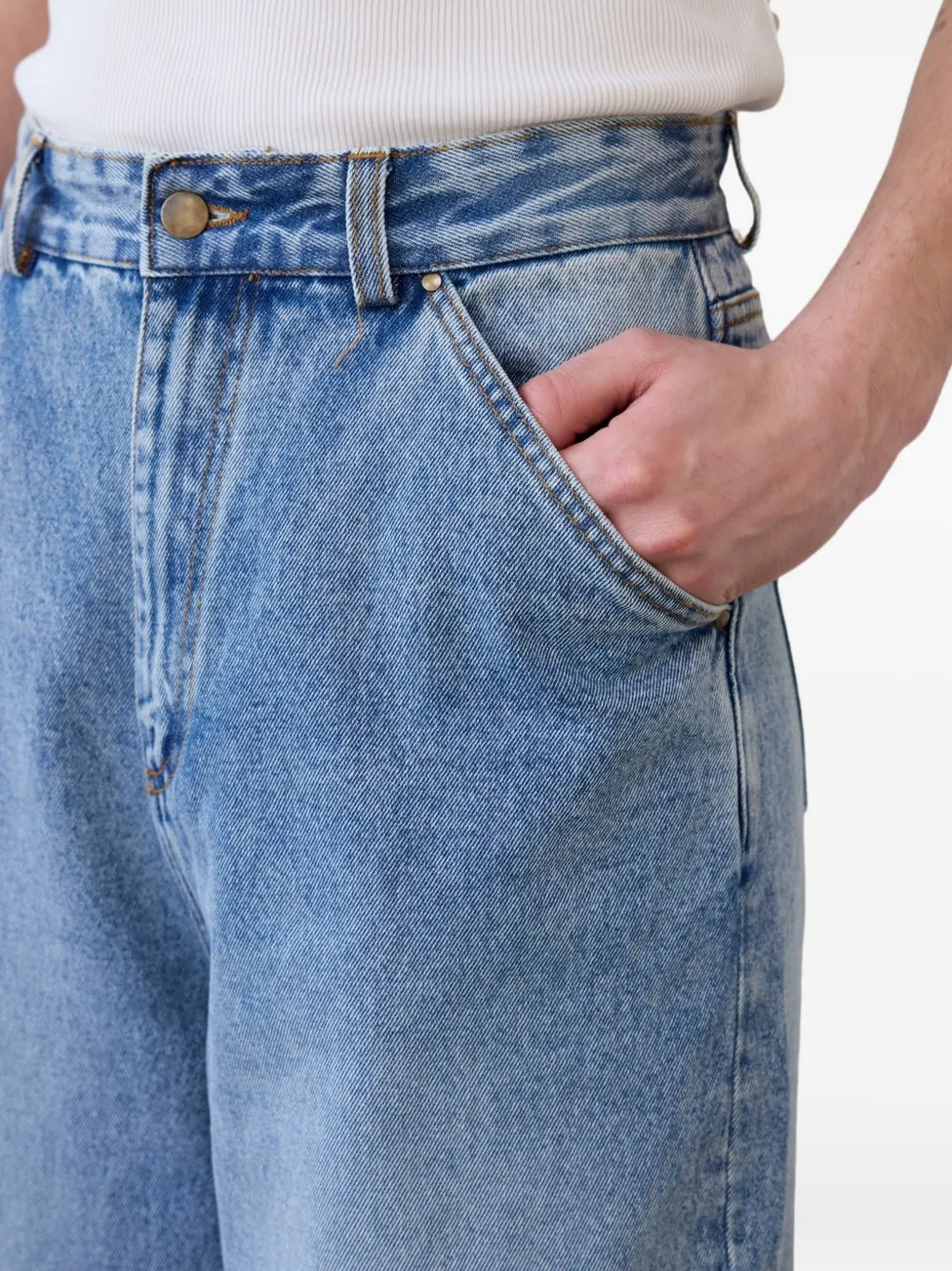 Carter Young Big Ben straight jeans Blauw