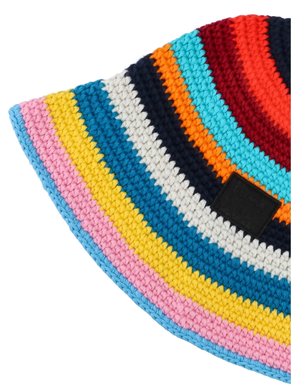  Paul Smith Signature Stripe Bucket Hat - Blue 