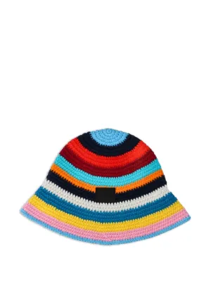 Nicholas Daley Crocheted Bucket Hat | Green | FARFETCH ID