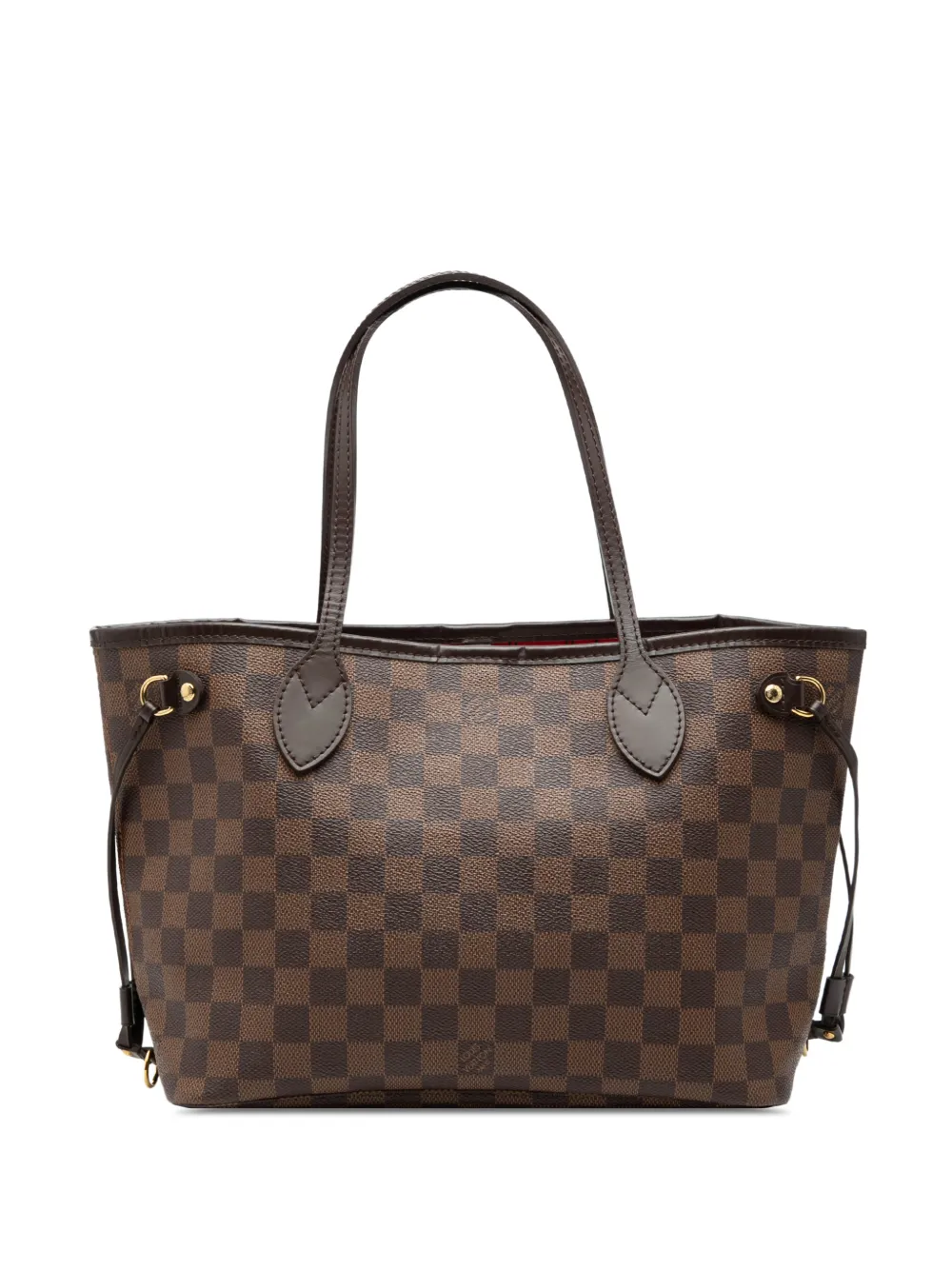 Louis Vuitton Pre-Owned 2010 Damier Ebene Neverfull PM tote bag - Brown