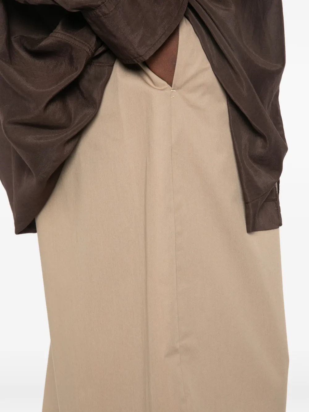 Cordera Broek met knopen Beige