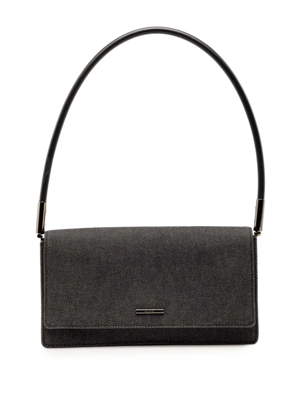 Gucci Pre-Owned 2000-2015 Denim shoulder bag - Nero