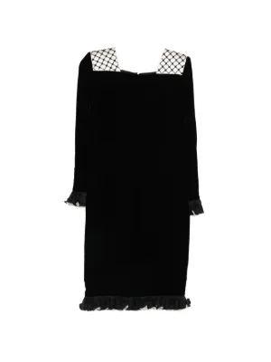 greca one-shoulder mini dress versace Draped Liquid Jersey Mini Cocktail Dress