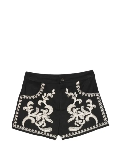 PHILIA LOFT embroidery shorts