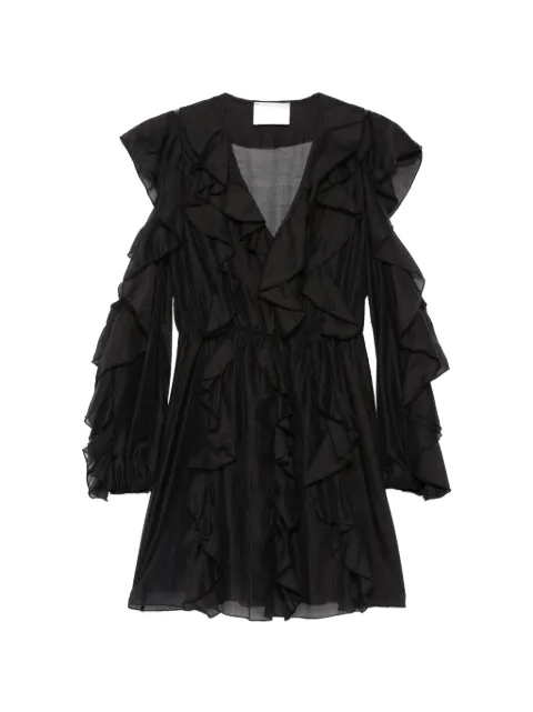 PHILIA LOFT ruffled mini dress