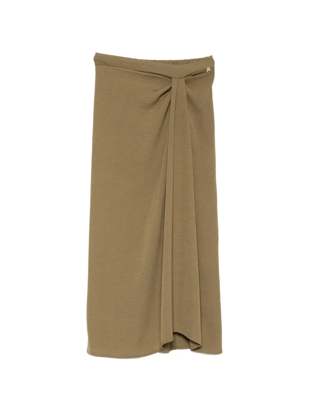 PHILIA LOFT knot midi skirt