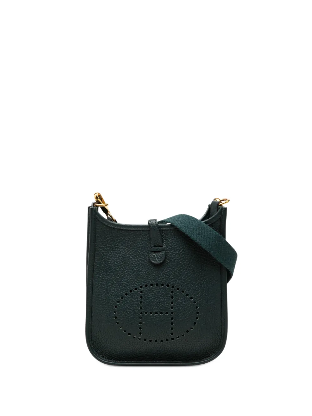 Hermès Pre-Owned 2021 Clemence Evelyne 16 Amazone crossbody bag - Verde