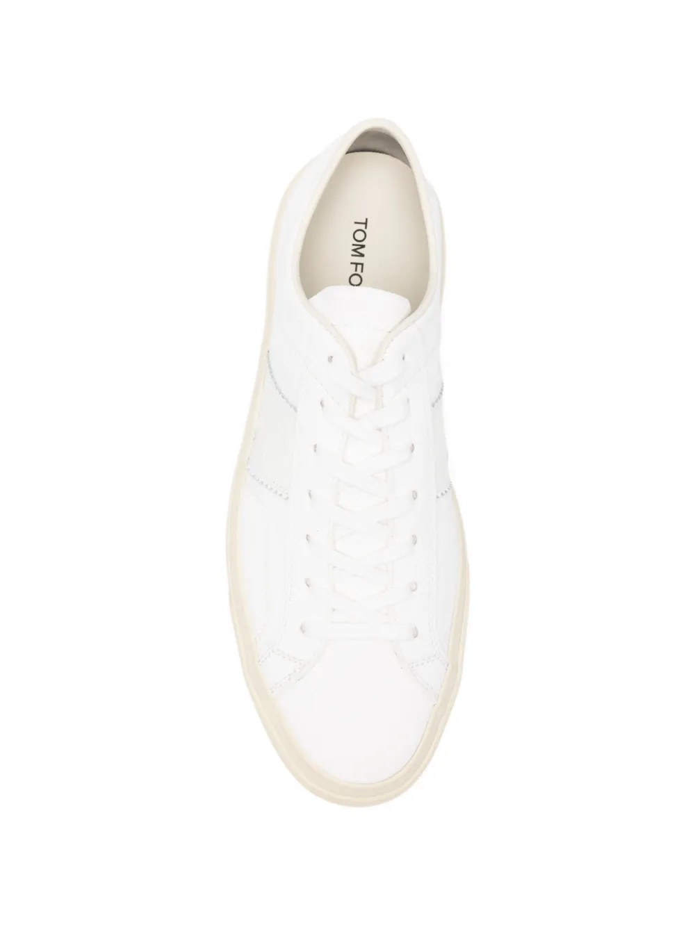 TOM FORD lace-up sneakers Wit