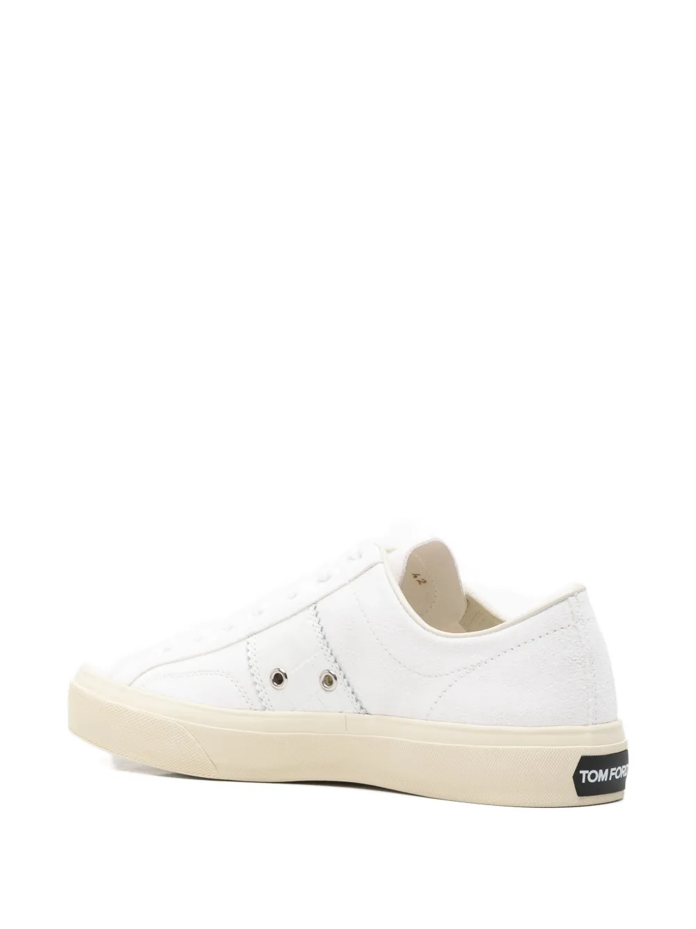 TOM FORD lace-up sneakers Wit