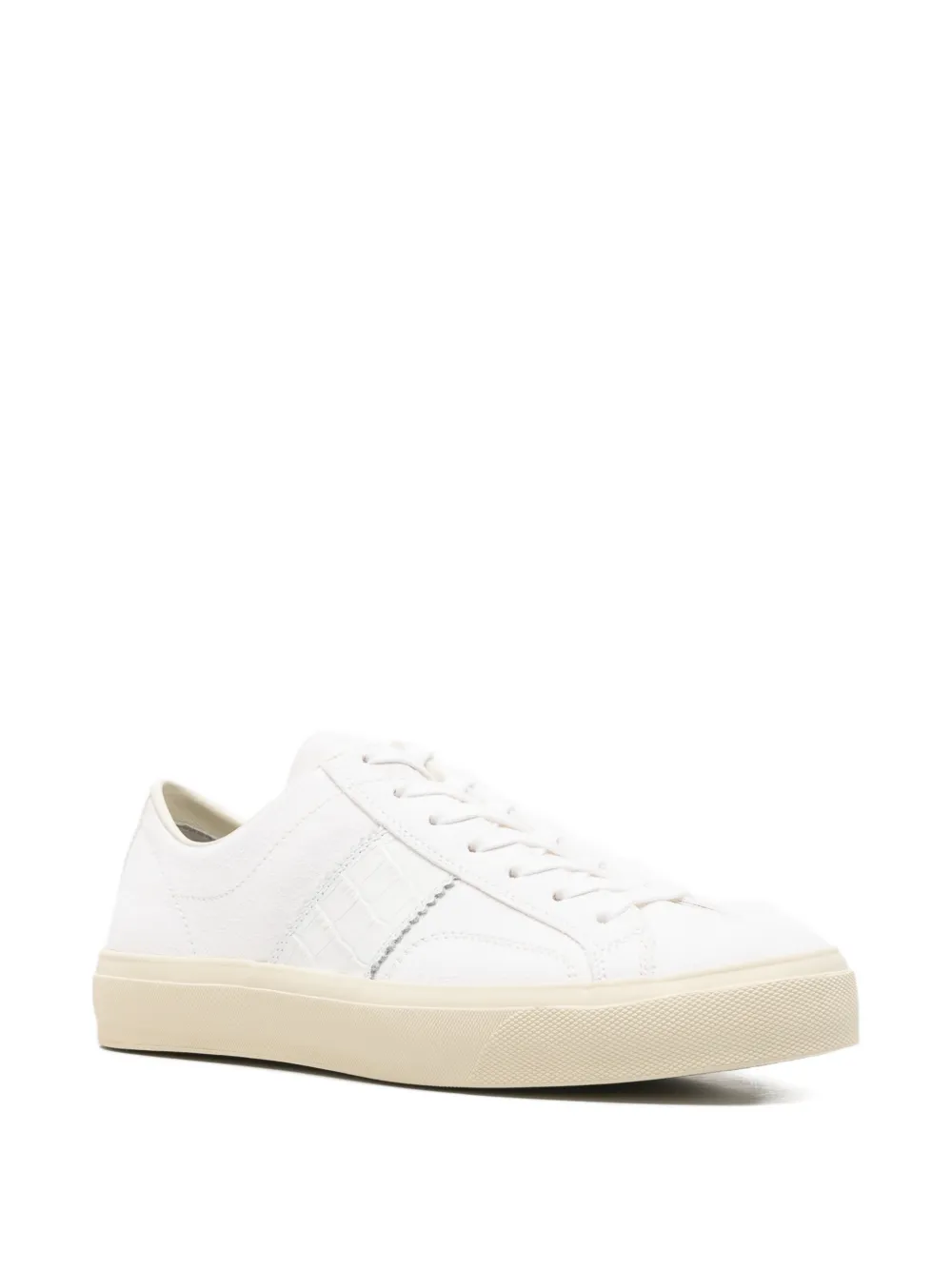 TOM FORD lace-up sneakers Wit