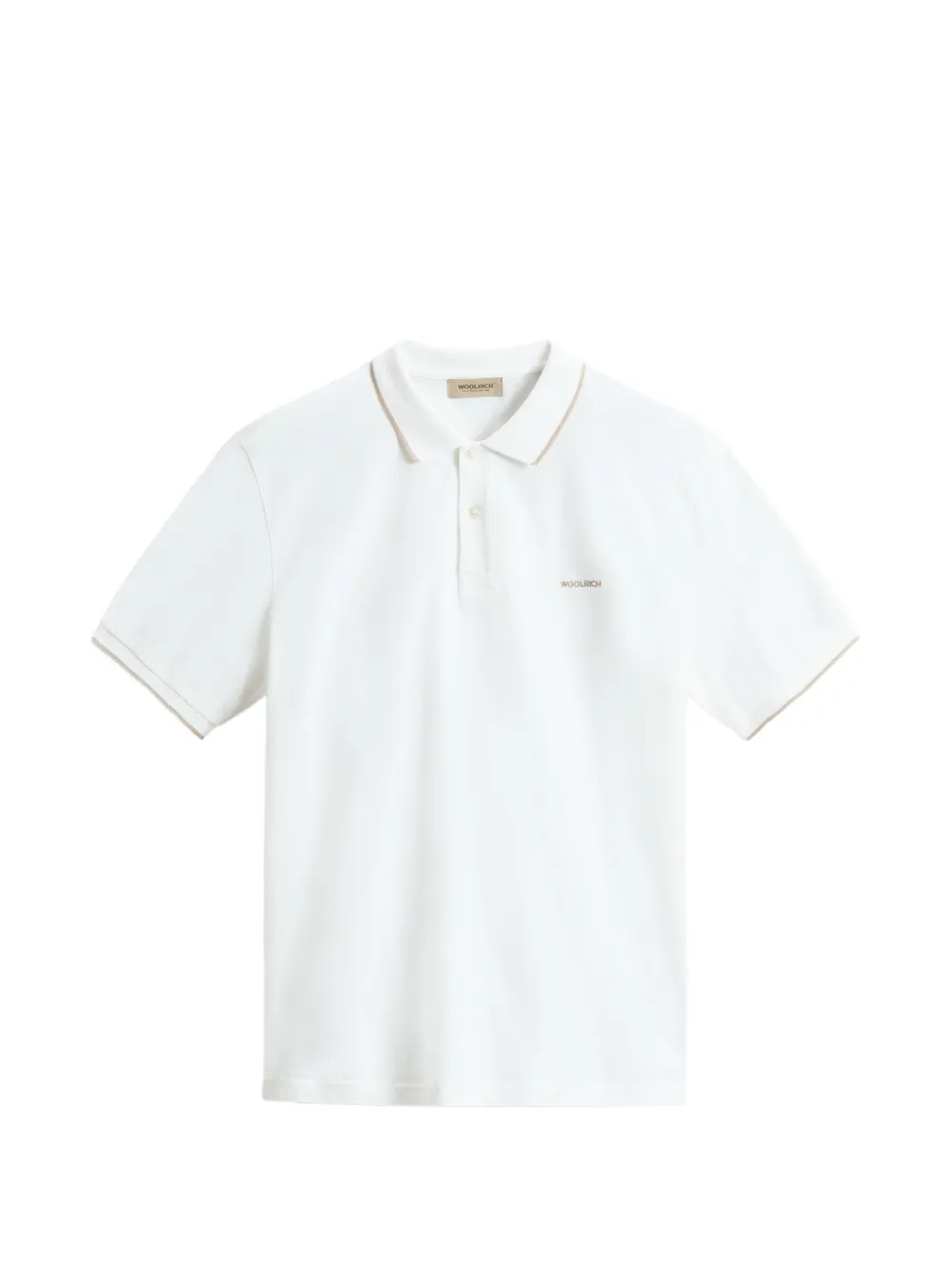 Woolrich Monterey cotton polo shirt - Weiß