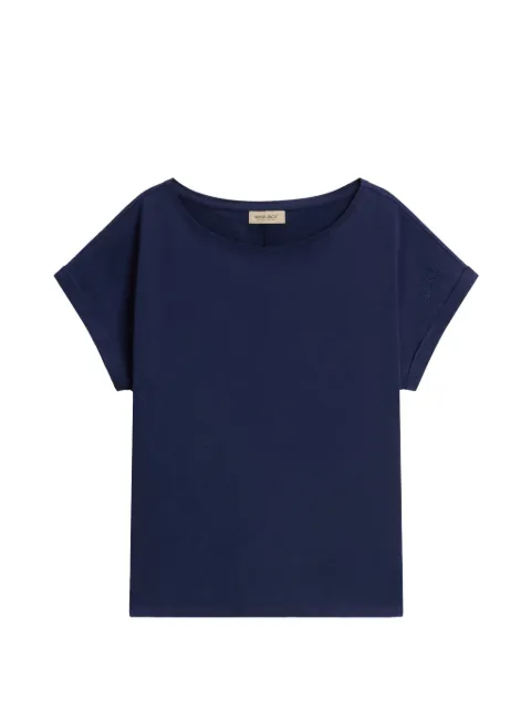 Woolrich playera con cuello barco