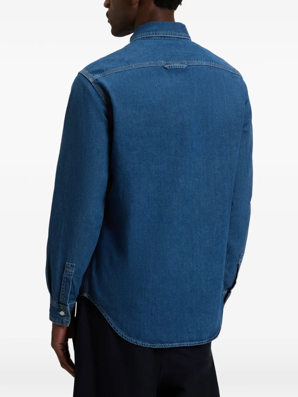 Woolrich Denim overhemd Blauw