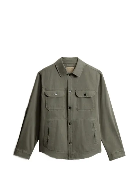 Woolrich garment-dyed shirt jacket 