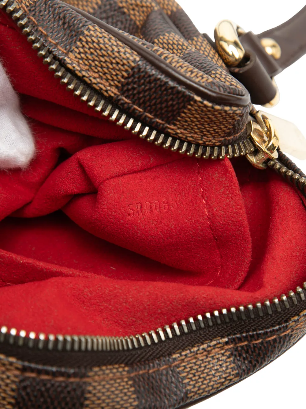 Louis Vuitton Pre-Owned 2005 Damier Ebene Rift Crossbody Bag