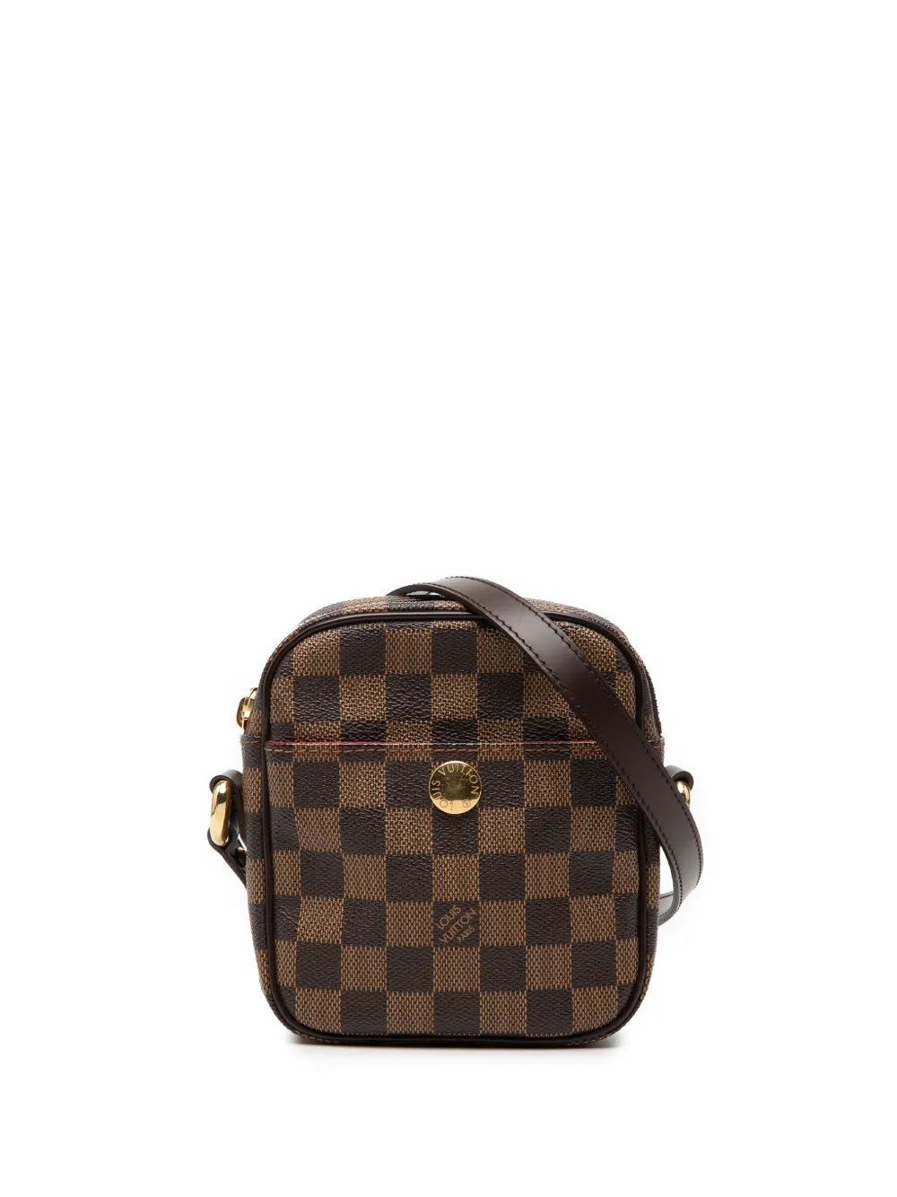 Louis Vuitton Pre-Owned 2005 Damier Ebene Rift crossbody bag - Marrone