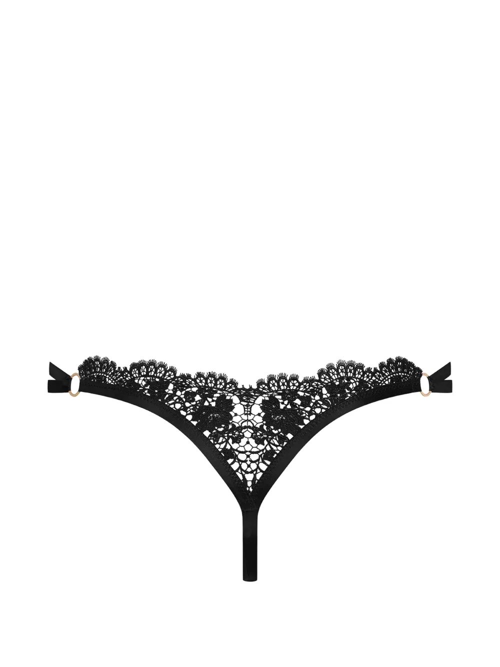 Maison Close lace briefs - Nero
