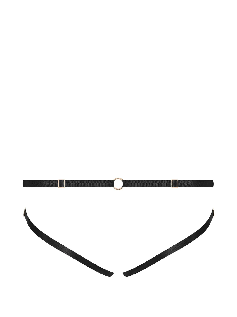 Maison Close Kanten slip Zwart