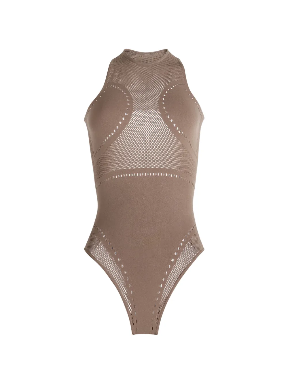 Maccapani cutout one piece - Toni neutri