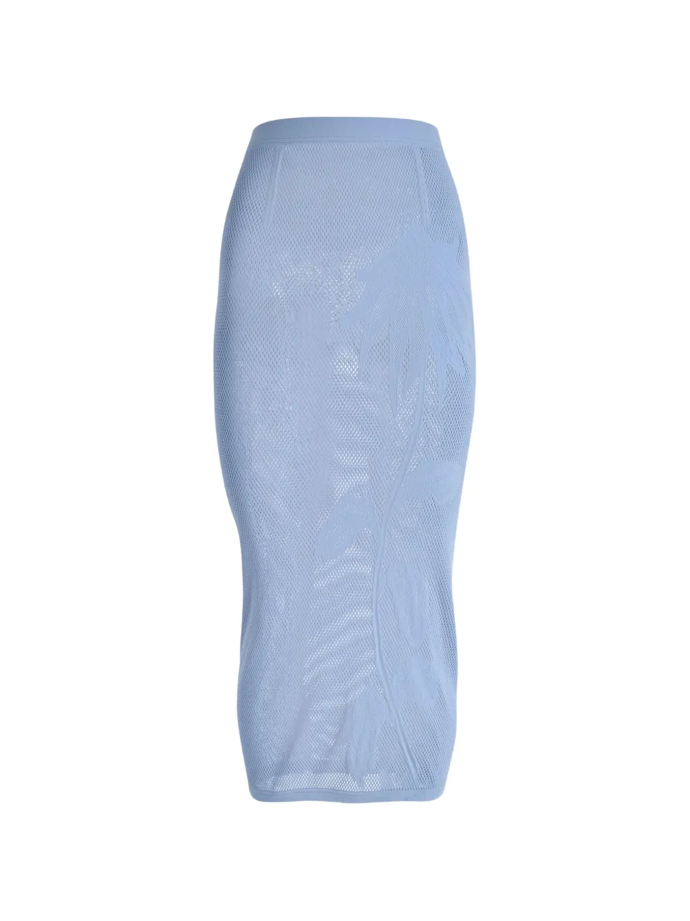 Maccapani seamless floral skirt - Blu