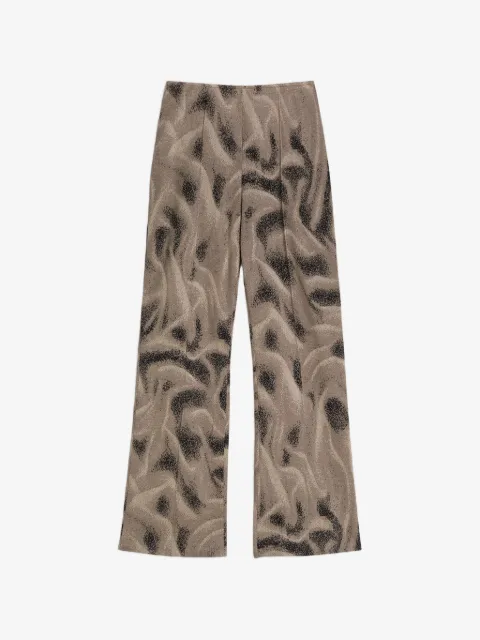 Maccapani Pantaloni Proper con stampa