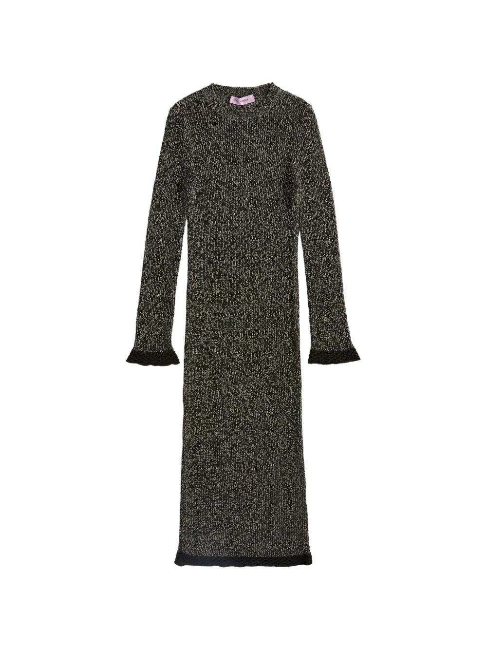 Maccapani Sara long sleeve dress - Nero