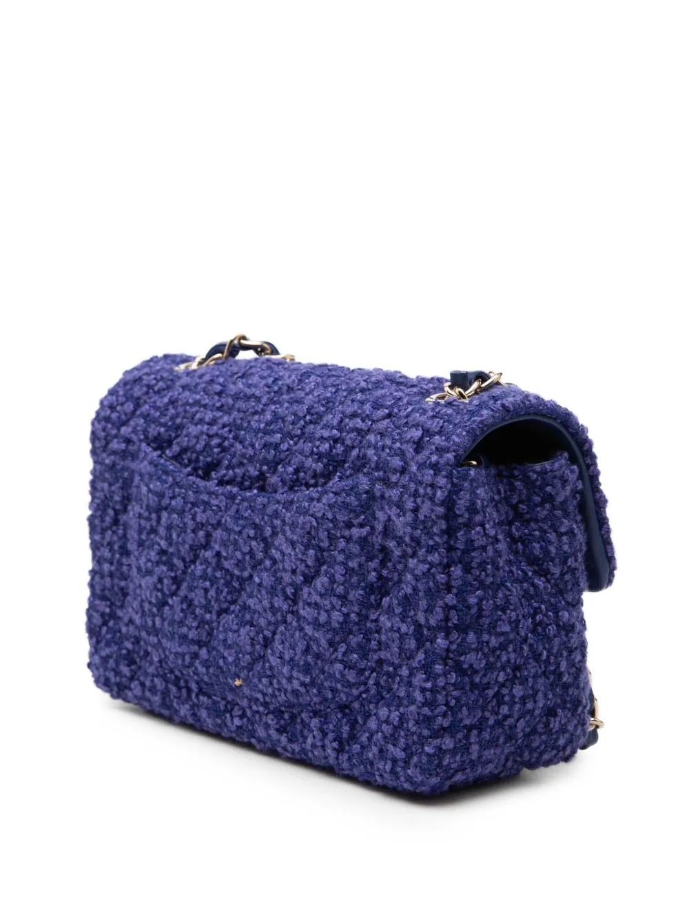 CHANEL Pre-Owned 2021-2025 Mini Rectangular Classic Tweed Single
