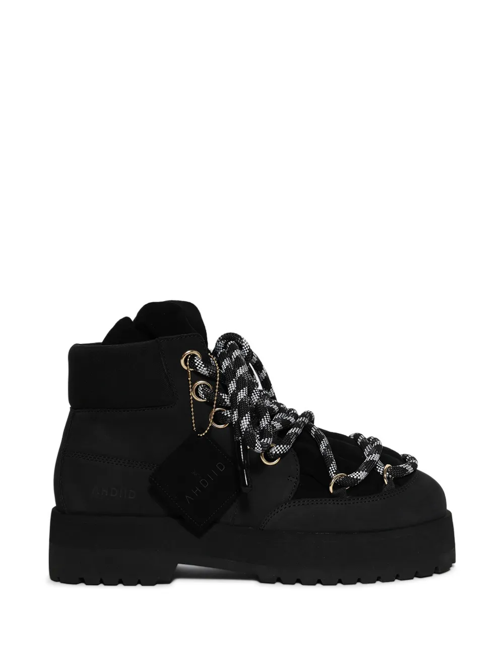 AHDIID Brooklyn Var. 01 platform-sole lace-up boots - Nero