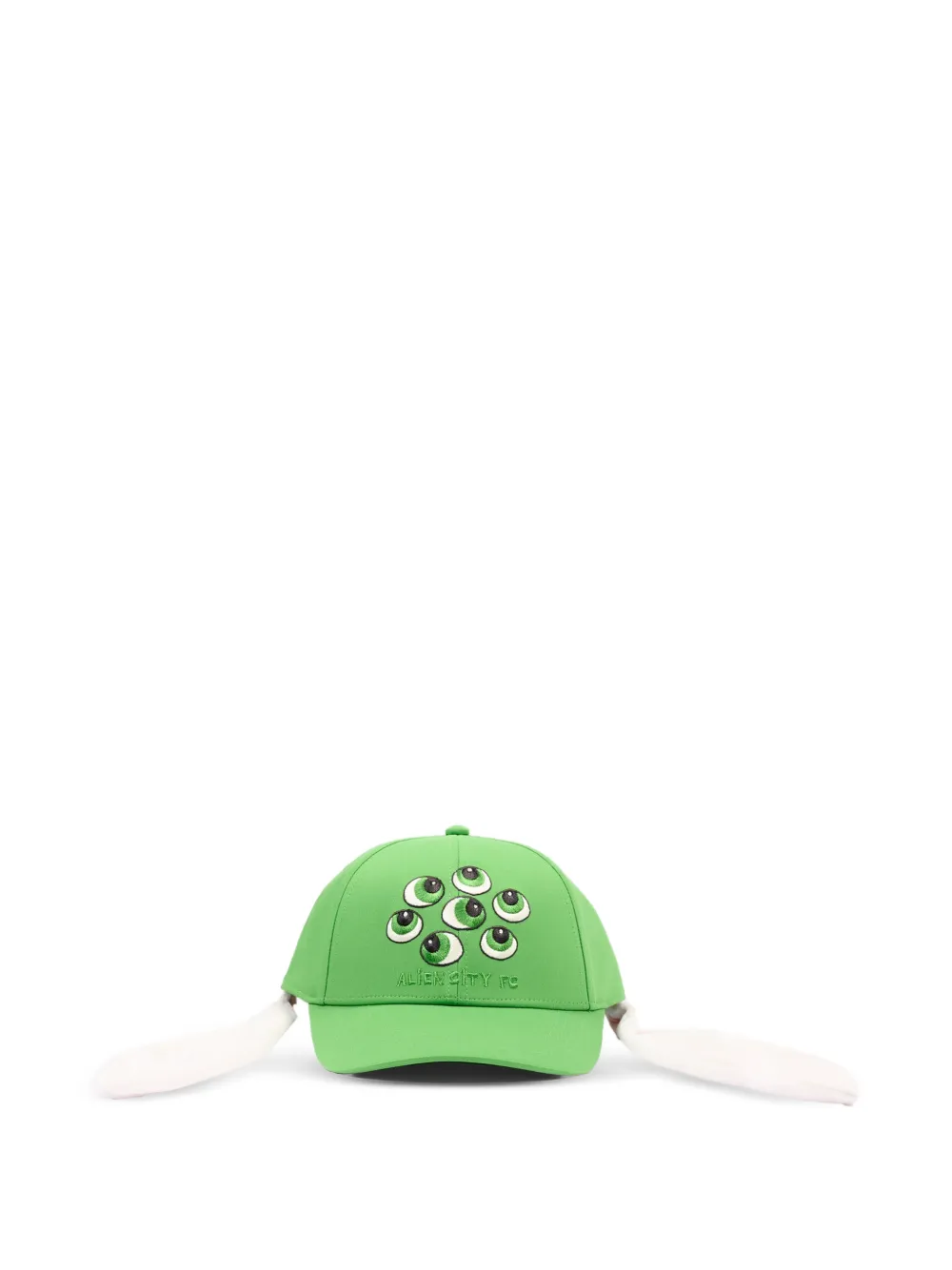 Mini Rodini rabbit-ears cap - Verde