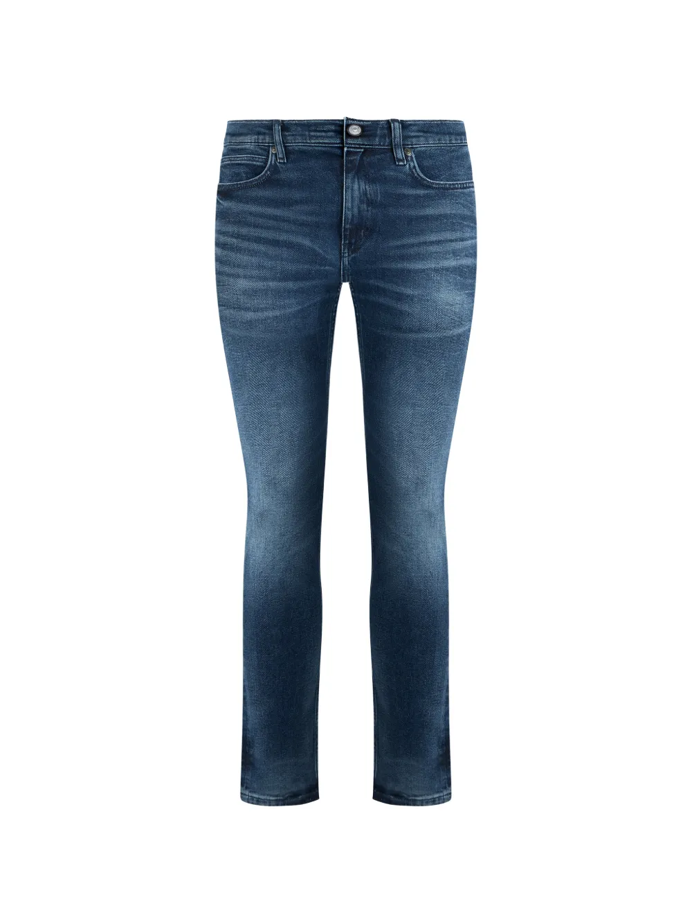 BOSS logo-patch jeans | Blau