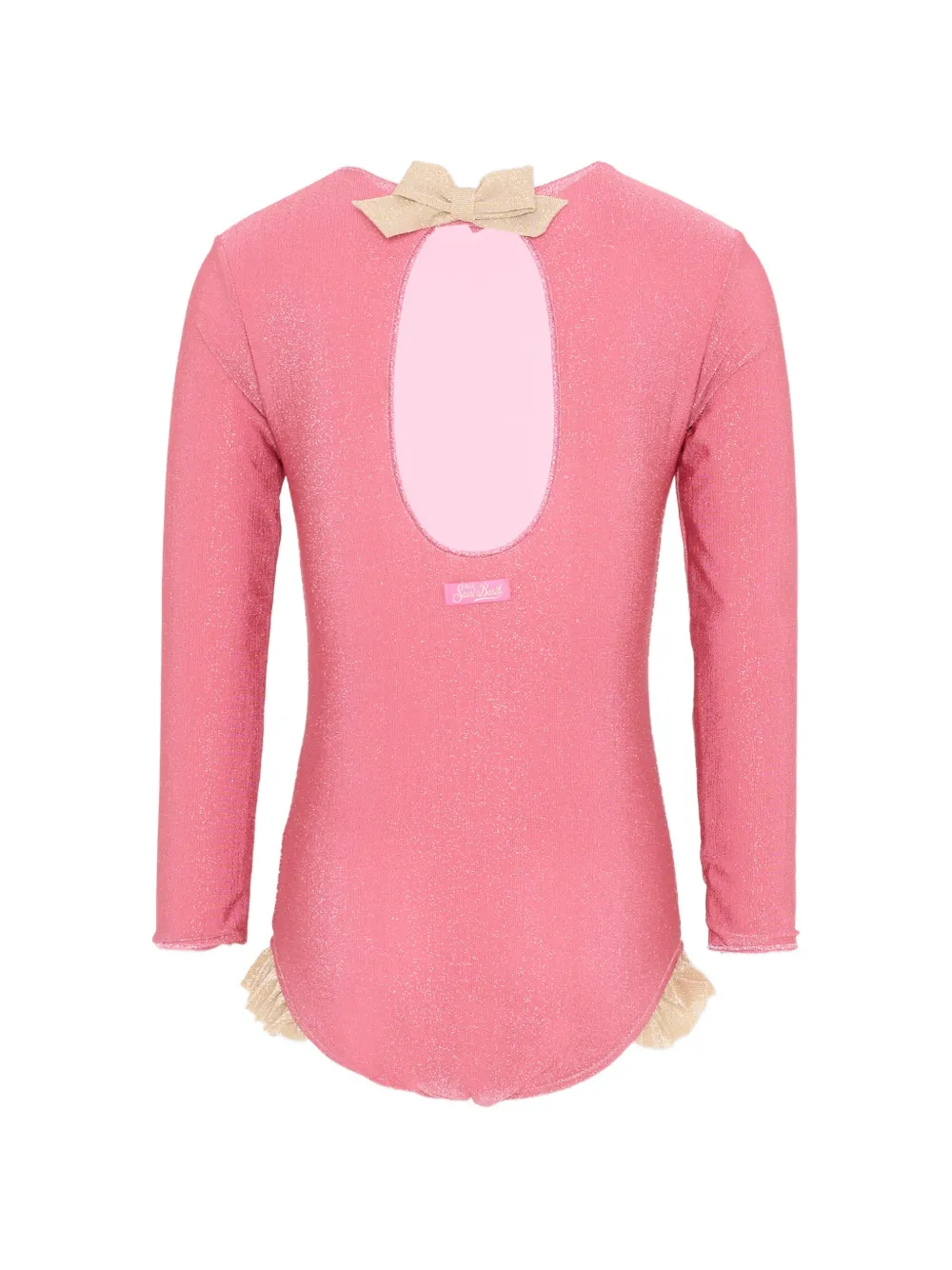 MC2 Saint Barth Kids Badpak met ruches Roze